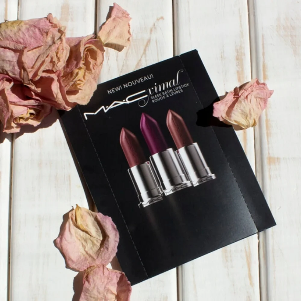 M.A.C MACXimal‎ Sleek Satin Lipstick Samples 834,819,807 Shades